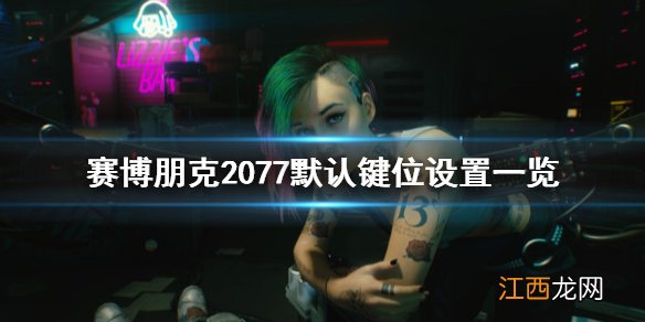 赛博朋克2077按键设置 赛博朋克2077默认键位设置是什么