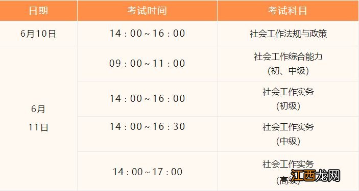 江苏省社会工作者考试 江苏社会工作者水平考试时间安排2023