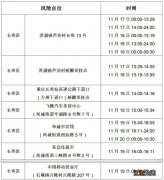 重庆昨日新增病例活动轨迹 11月21日重庆长寿新增病例活动轨迹