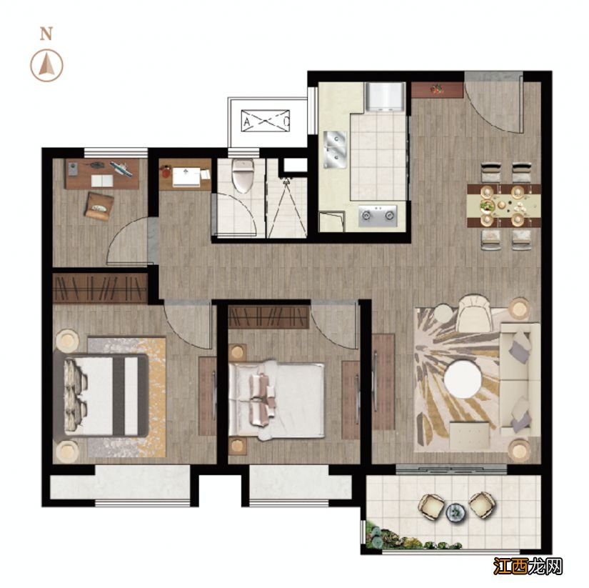 电建洺悦华府怎么样能买吗 电建地产洺悦华府户型图