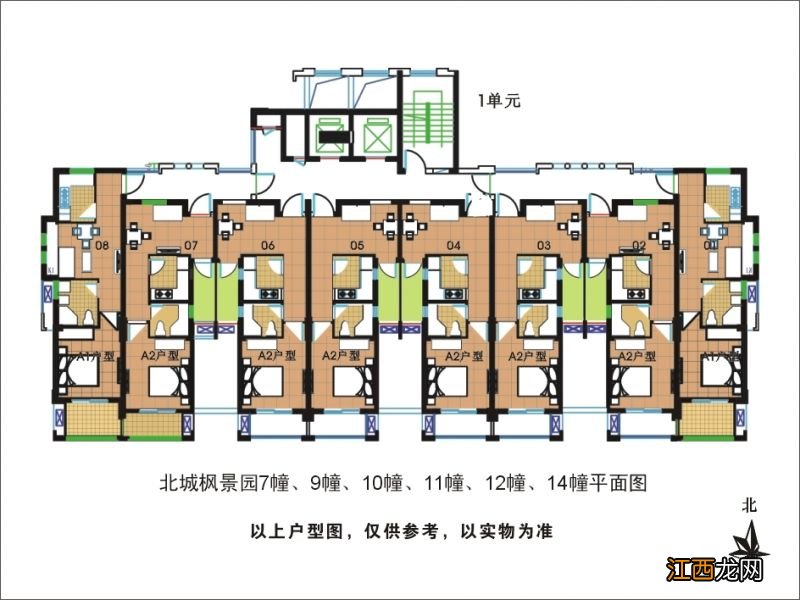 杭州北城枫景园公租房户型图一览 杭州北城枫景园公租房户型图一览大全