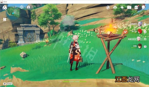 原神稻妻点燃火把解谜怎么玩 原神稻妻点火把的宝箱