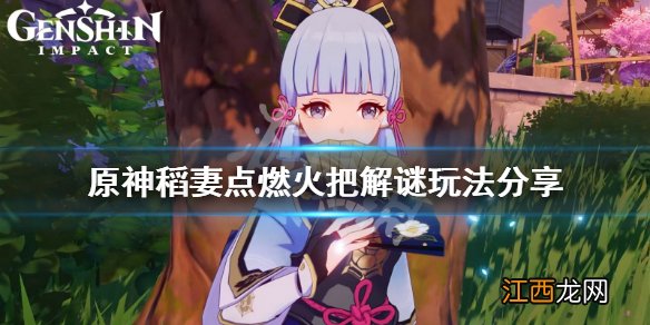 原神稻妻点燃火把解谜怎么玩 原神稻妻点火把的宝箱