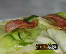 咸肉炒包菜的做法 炒包菜的做法