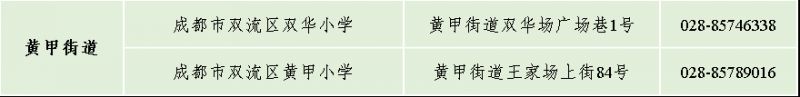 附点位 2023年双流区户籍适龄儿童小一入学登记指南