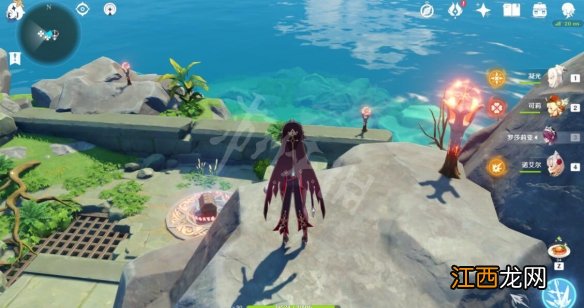 原神危危岛旁边火炬 原神危危岛西边小岛火炬怎么点