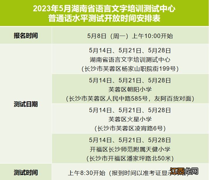 2023年5月湖南普通话考试报名指南