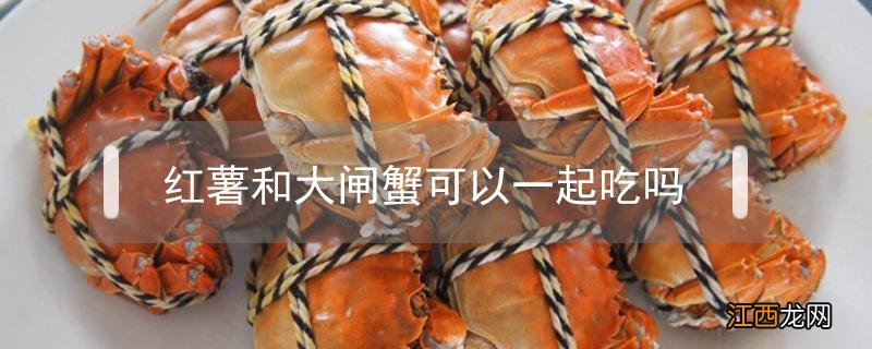 闸蟹能和红薯一起吃吗 红薯和大闸蟹可以一起吃吗