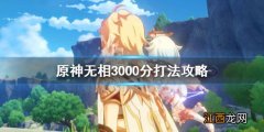 原神 无相怎么打 原神无相3000分怎么打