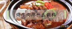 土豆炖牛肉用什么调料 炖牛肉用什么调料