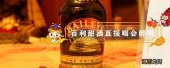 百利甜喝了会醉吗 百利甜酒直接喝会醉吗