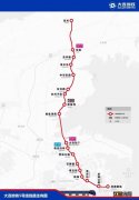 地铁线路图 大连地铁5号线全程站点图