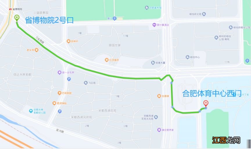 合肥体育中心游泳锦标赛观赛停车场在哪？