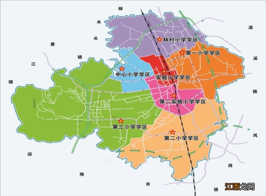 2023东莞塘厦镇公办中小学学区划分范围