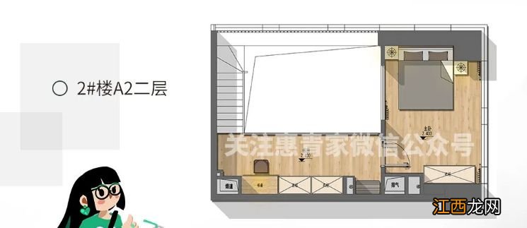 租金+面积 2023昆明滇池明珠广场二期保租房A2户型