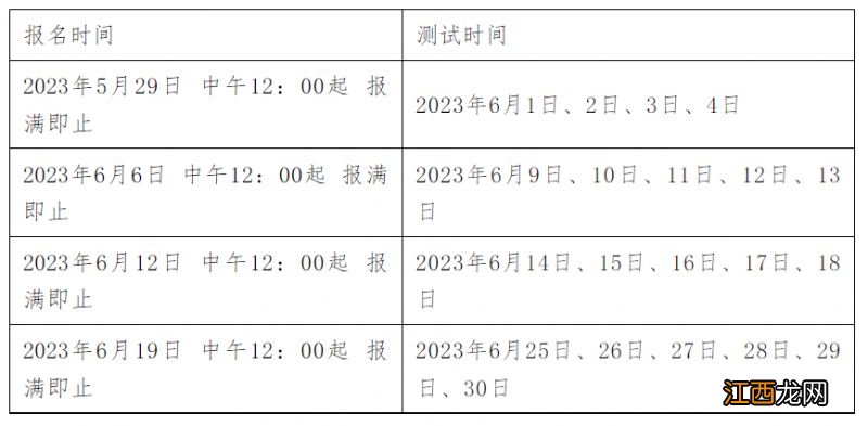 2023年6月南阳普通话水平测试安排