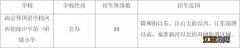 2023年南京建邺区南京外国语学校河西初级中学第一附属小学入学公告