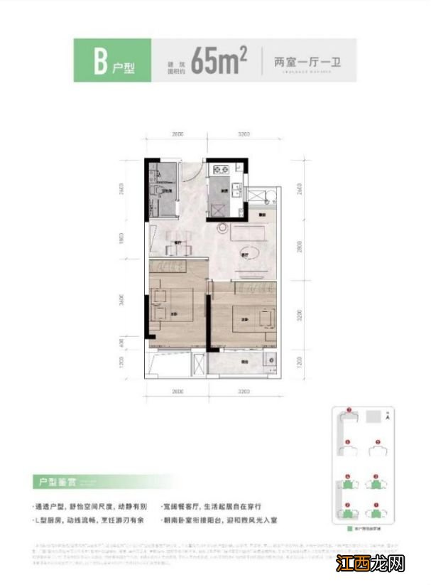 杭州拱墅区清正源府人才共有产权房二期户型图一览