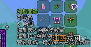 泰拉瑞亚召唤师装备图鉴 泰拉瑞亚召唤师装备详解