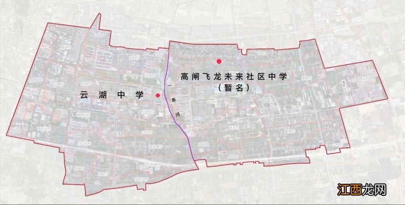 2023台州湾新区初中学区划分图片 2023台州湾新区初中学区划分