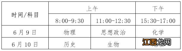 2023海口高考各科目考试时间 2023海口高考各科目考试时间及分数