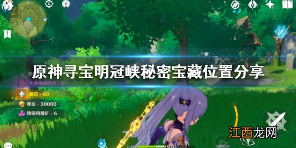 原神 明冠峡宝藏 原神寻宝明冠峡秘密宝藏位置分享