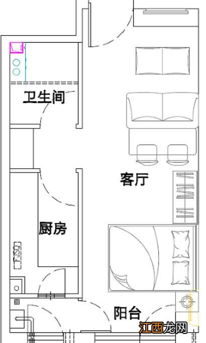 2023年5月北京朝阳区公租房实时配租户型图一览