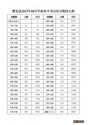 2023合肥肥东县中考分数段人数 合肥市肥东县中考