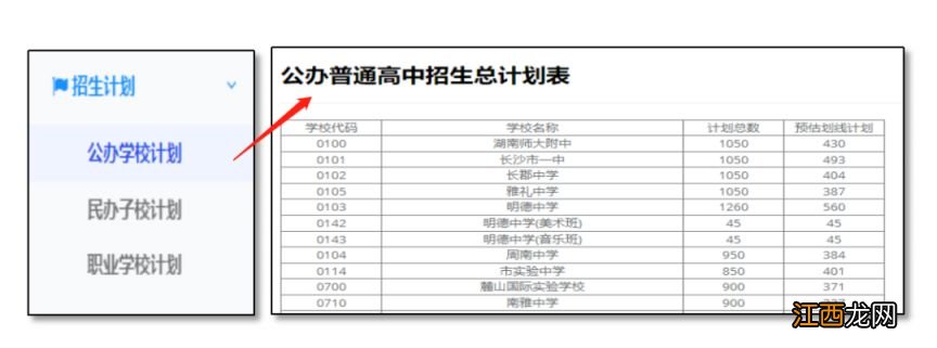 附注意事项 2023长沙城区中考志愿填报系统操作指南