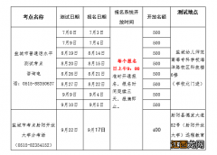 盐城市2023年下半年社会人员普通话水平测试通知