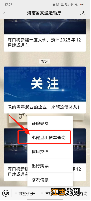 海南小微型客车租赁经营服务管理办法 2023海南小微型租车查询流程