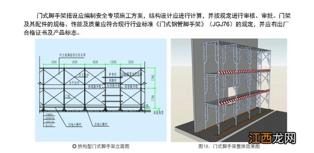 脚手架搭设安全标准化图集 脚手架搭设标准图文