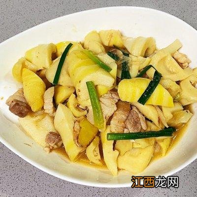 孕妇食谱五花肉焖春笋 新鲜蚕豆春笋吃法