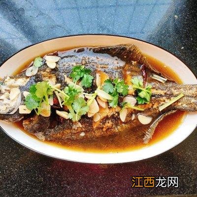 浇汁魚中午刚做完 墨鱼汁净食