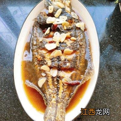 浇汁魚中午刚做完 墨鱼汁净食