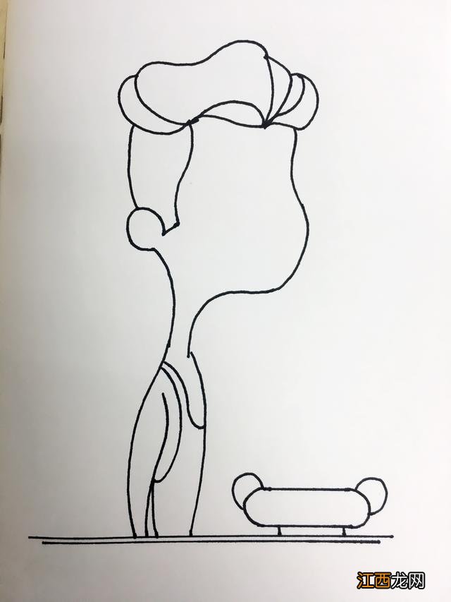 4步就能学会画一个小男孩简笔画 教你用简笔画画小男孩