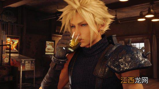 《FF7RE》官方庆成人之日:终于能喝酒了！但不要贪杯