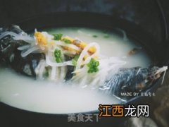 萝卜丝鲫鱼汤的做法