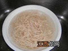 金针菇用开水烫几分钟