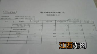 金税盘全额抵扣申报表怎么填