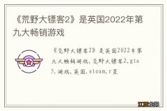 《荒野大镖客2》是英国2022年第九大畅销游戏