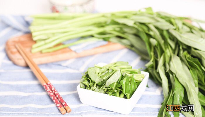 第一次摘空心菜留多长图片 第一次摘空心菜留多长