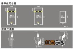 小区地下车位标准尺寸