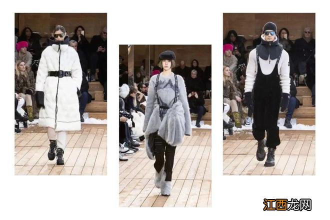 打开时髦女士的冬日滑雪衣橱