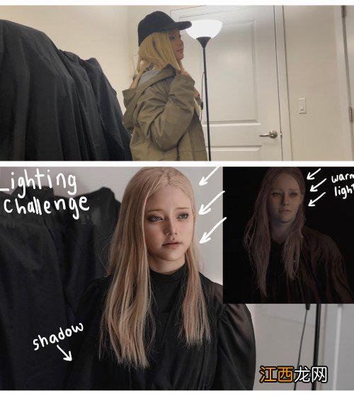 神还原!小姐姐分享《生化8》萝丝玛丽COS图