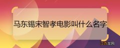 马东锡宋智孝电影叫什么名字 马东锡主演的作品