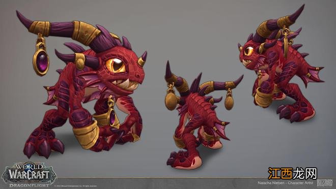 《魔兽世界》10.0艺术赏析:来自Natacha Nielsen的水獭和鸭子