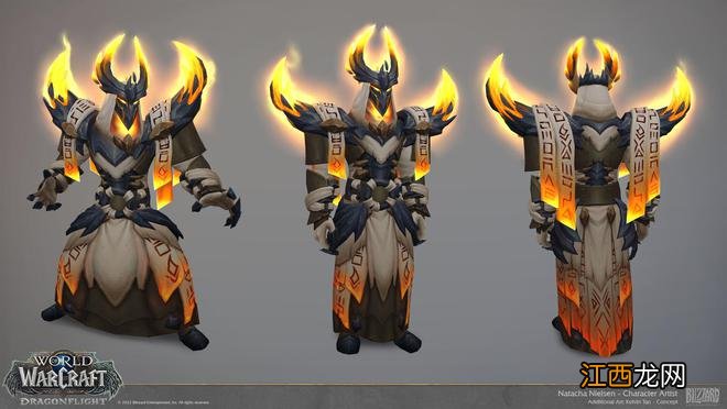 《魔兽世界》10.0艺术赏析:来自Natacha Nielsen的水獭和鸭子