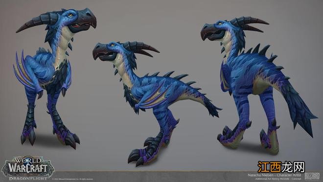 《魔兽世界》10.0艺术赏析:来自Natacha Nielsen的水獭和鸭子