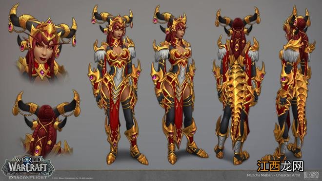 《魔兽世界》10.0艺术赏析:来自Natacha Nielsen的水獭和鸭子